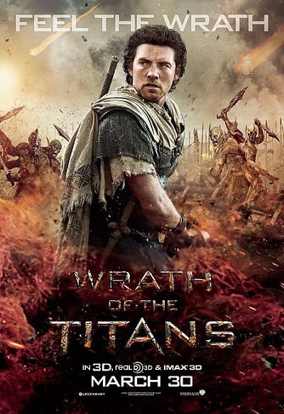 Wrath of the Titans Poster with Sam Worthington