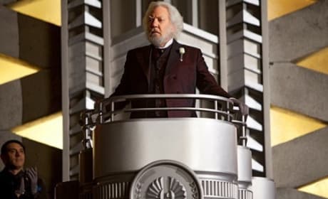 The Hunger Games Photo: Donald Sutherland's President Snow