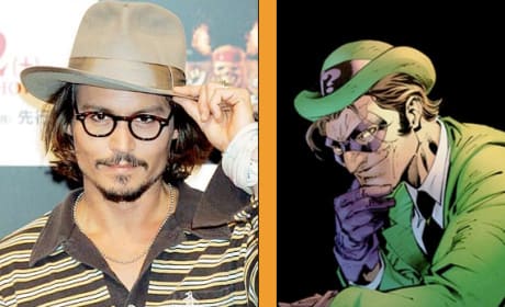 Johnny Depp Escaltes The Riddler Rumor