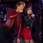 Jon Bon Jovi and Lea Michele in New Year's Eve