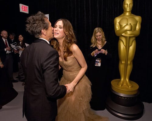 Kristen Wiig and Brian Grazer at the Oscars