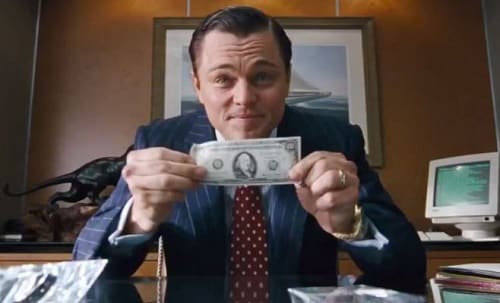 Leonardo DiCaprio The Wolf of Wall Street Still