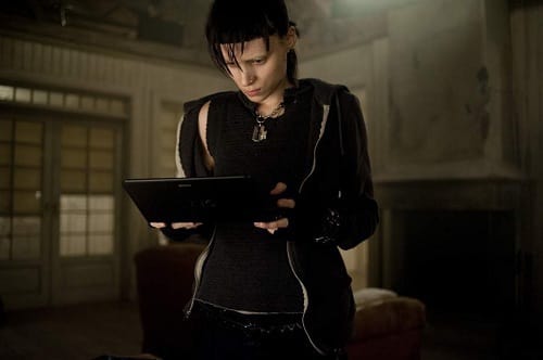 Rooney Mara is Lisbeth in The Girl with the Dragon Tattoo