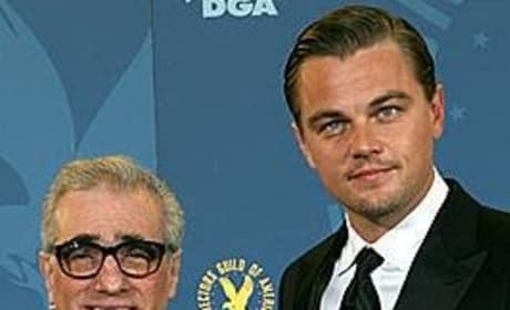 Reunited: Leonardo DiCaprio and Martin Scorsese