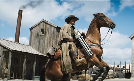 Horse-mounted Gatling Guns!