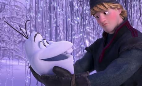 Frozen Olaf and Kristoff
