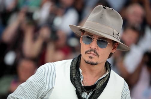 Johnny Depp on the Red Carpet