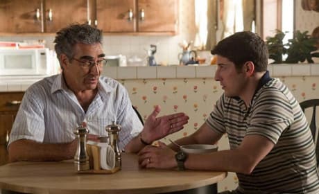 Eugene Levy and Jason Biggs in American Reunion