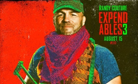 The Expendables 3 Randy Couture Comic Con Poster