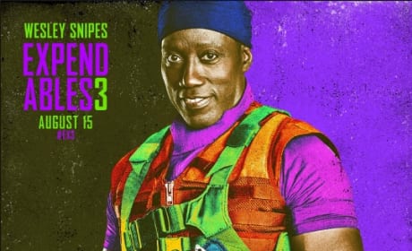 The Expendables 3 Wesley Snipes Comic Con Poster