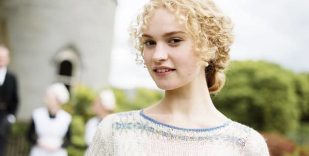 Lily James Downton Abbey Movie Fanatic