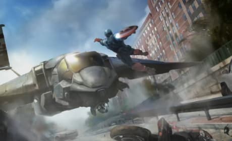 Captain America 2: The Winter Soldier the Cap Concept Art