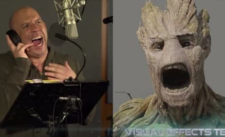 Guardians of the Galaxy Vin Diesel Effects Test