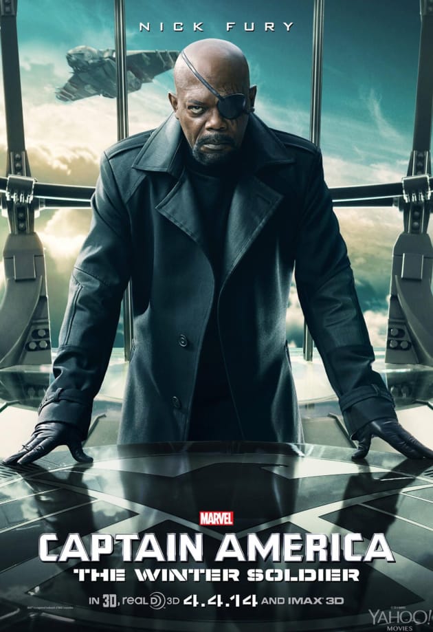 Captain America The Winter Soldier Nick Fury Poster