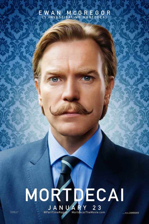 Mortdecai Ewan McGregor Character Poster