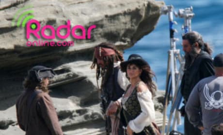 Penelope Cruz Spotted on the Set of Pirates of the Caribbean: On Stranger Tides!