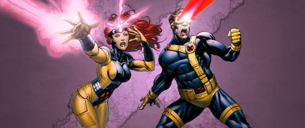 X-Men Jean Grey and Cyclops