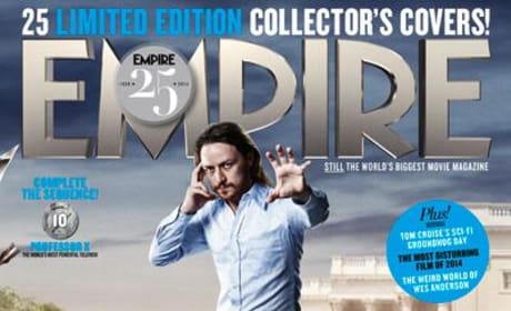 X-Men Days of Future Past Professor X Empire Cover