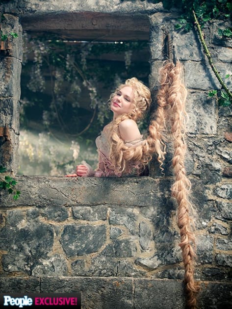 Mackenzie Mauzy is Rapunzel