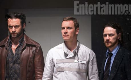 X-Men Days of Future Past Hugh Jackman James McAvoy Michael Fassbender