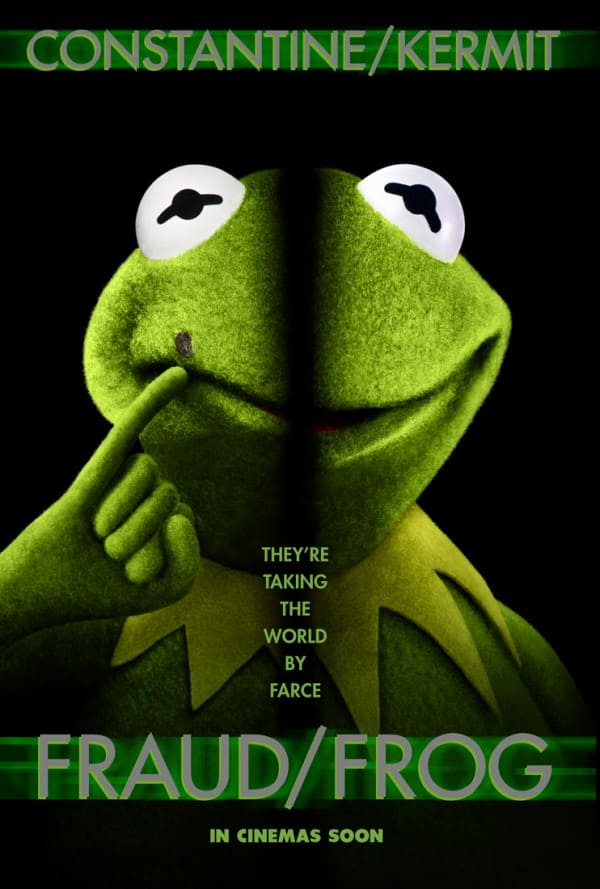 Muppets Most Wanted Frog Off Poster