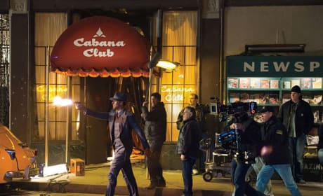 Ryan Gosling Gangster Squad Set Photo