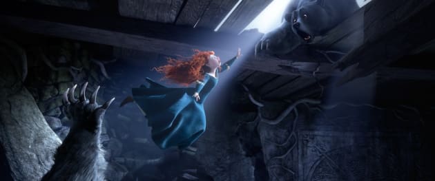 Brave: Merida falling