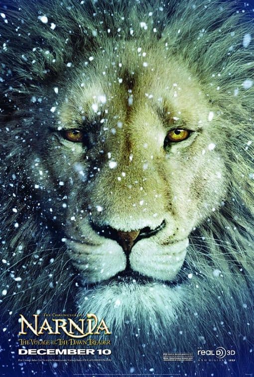 Chronicles of Narnia Aslan Poster