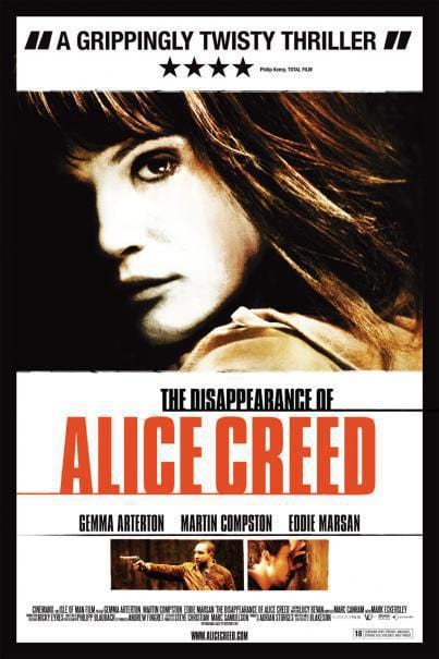 The Disappearance of Alice Creed Poster - Movie Fanatic