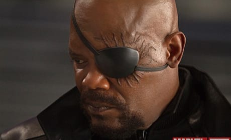 The Avengers Photos: Nick Fury Close-Up