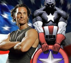 Matthew McConaughey Rumored to Suit Up as Captain America