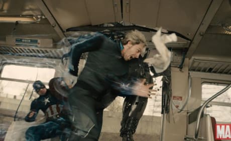 Avengers Age of Ultron Quicksilver Captain America
