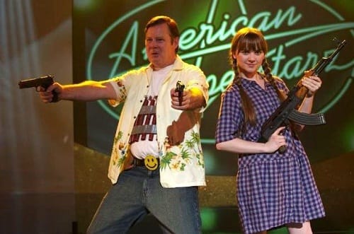 Joel Murray and Tara Lynne Barr in God Bless America