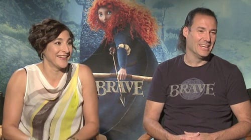 Katherine Sarafian and Mark Andrews Talk Brave