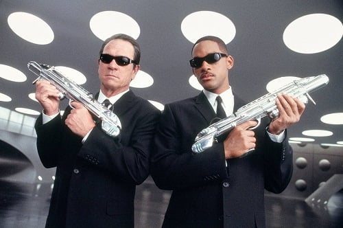 Tommy Lee Jones and Will Smith in Men in Black