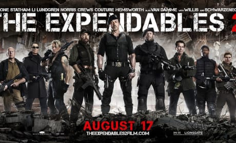The Expendables 2 Banner Shows All the Stars at Their Most Menacing