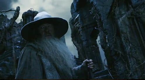 Ian McKellen in The Hobbit