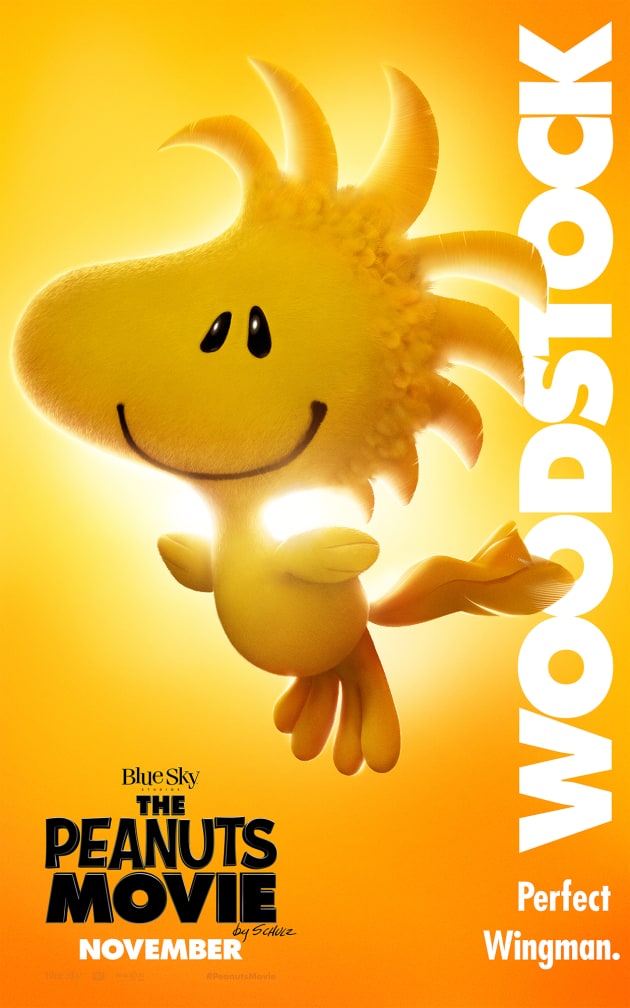 The Peanuts Movie Woodstock Poster