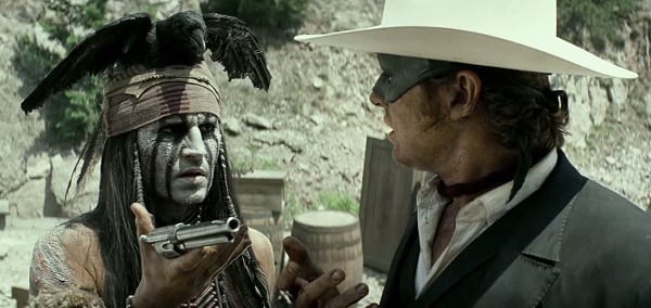 The Lone Ranger Johnny Depp Armie Hammer