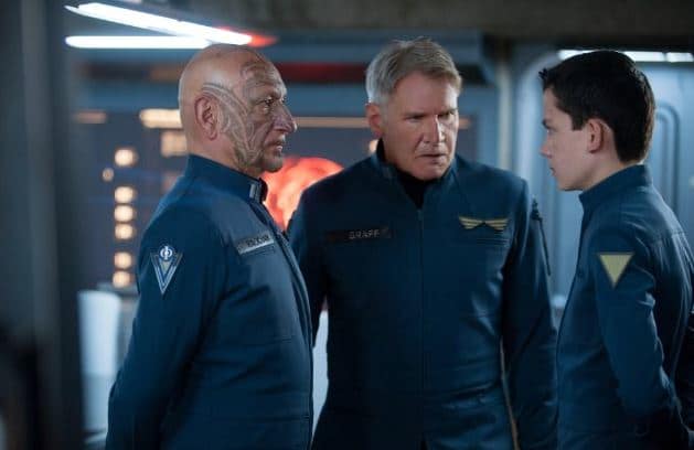 Ender's Game Ben Kingsley Harrison Ford Asa Butterfield