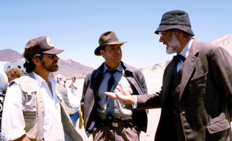Indiana Jones and the Last Crusade Sean Connery Harrison Ford Steven Spielberg