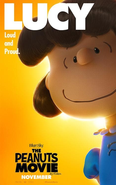 The Peanuts Movie Lucy Poster