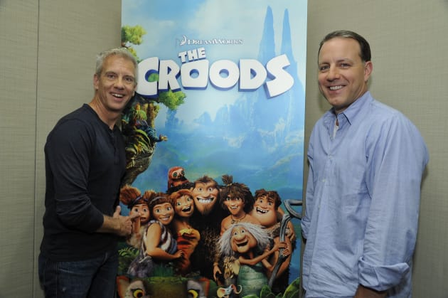 The Croods Directors Kirk De Micco & Chris Sanders