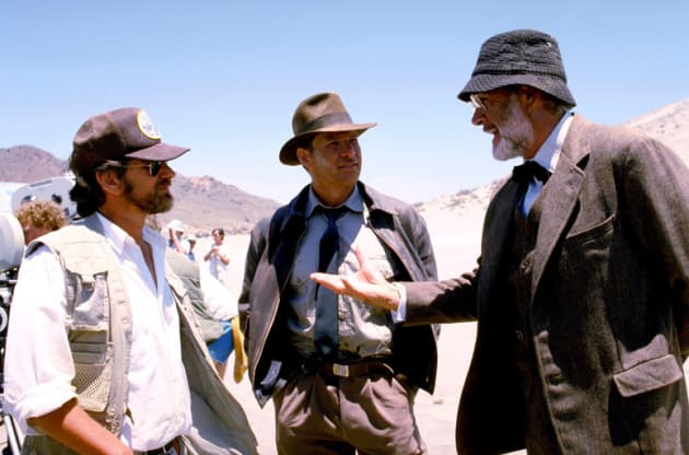 Indiana Jones and the Last Crusade Sean Connery Harrison Ford Steven Spielberg
