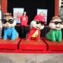 Alvin and the Chipmunks at Mann's Chinese Theatre