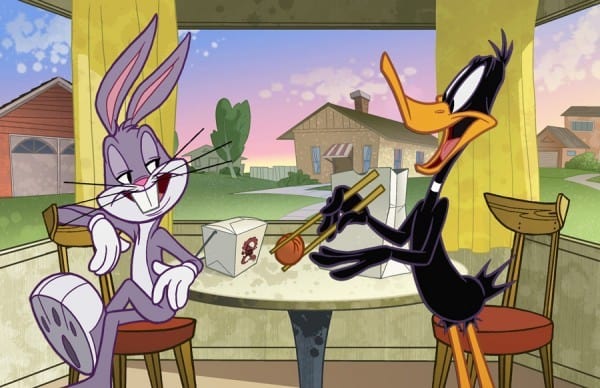 Bugs Bunny and Daffy Duck