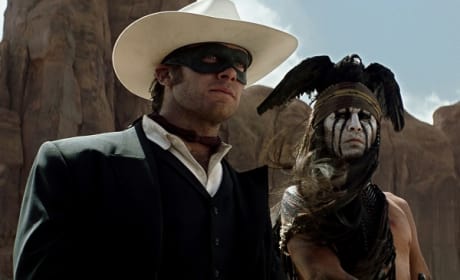 Armie Hammer Johnny Depp The Lone Ranger