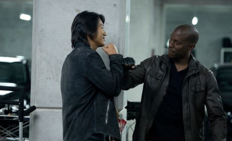 Sung Kang Tyrese Gibson Fast and Furious 6