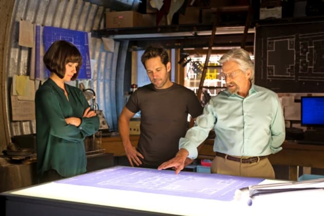 Ant-Man Paul Rudd Michael Douglas Evangeline Lilly