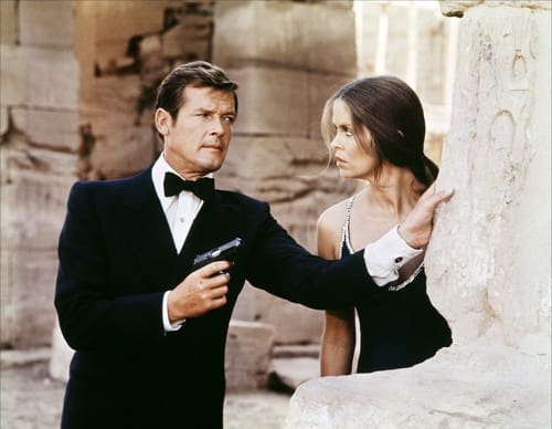 Roger Moore is James Bond